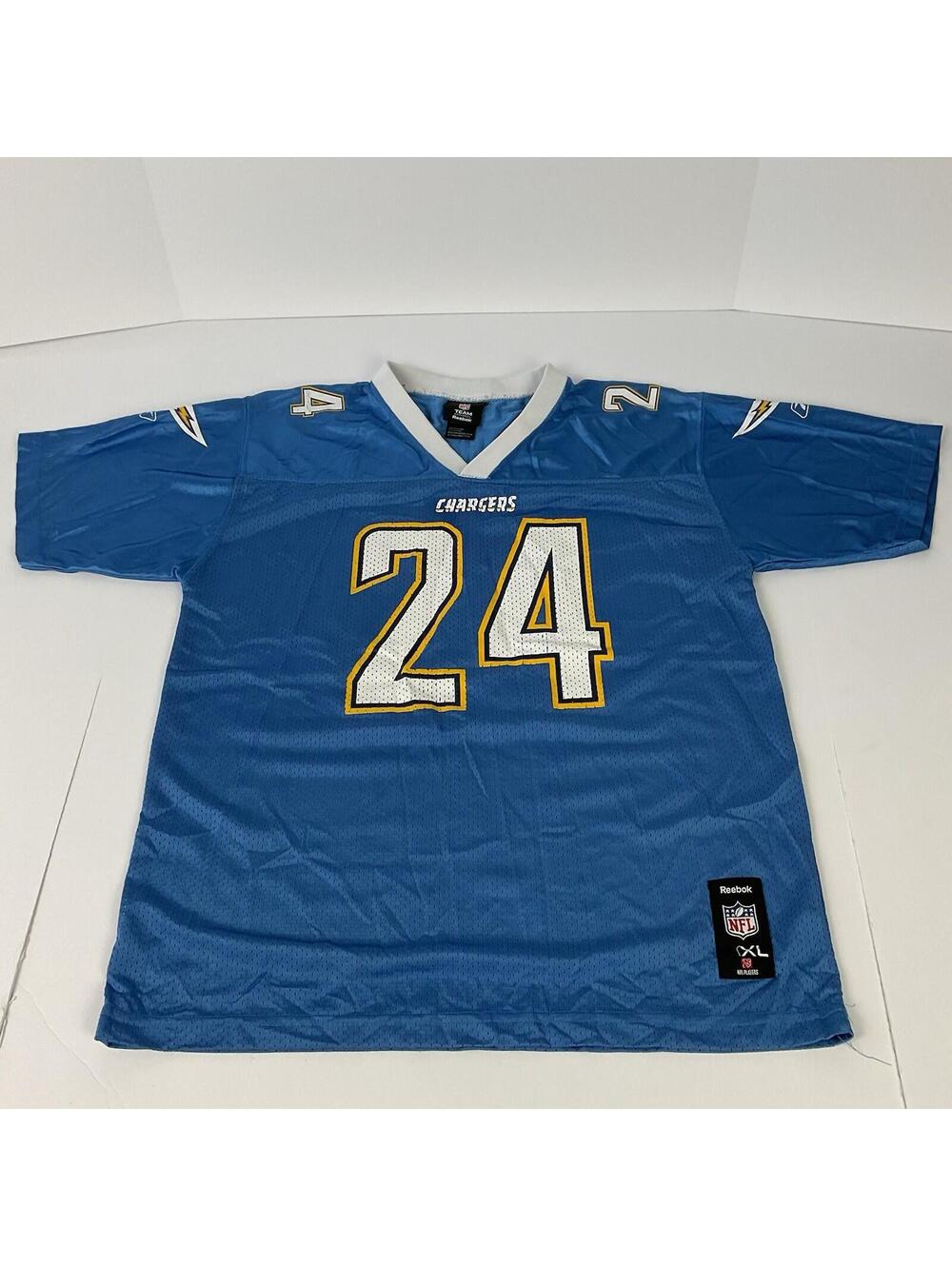 San Diego Chargers Ryan Matthews #24 Rebook Blue Jersey XL